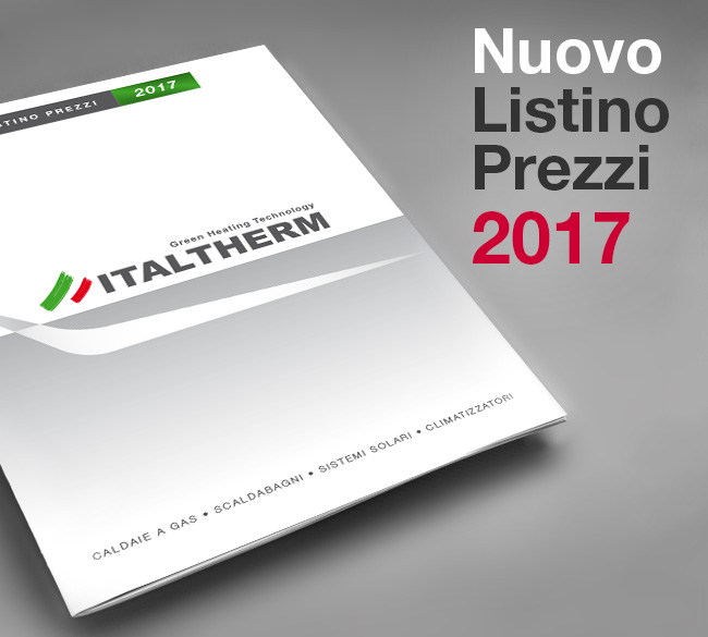 Nuovo Listino Prezzi 2017